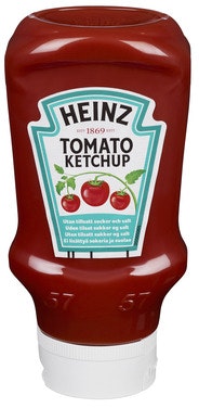 Heinz Ketchup uten sukker og salt