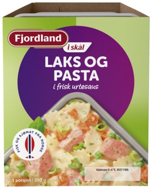 Fjordland Laks og Pasta I frisk urtesaus