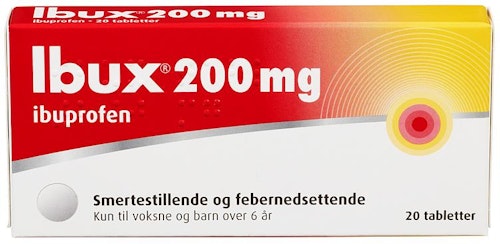 Weifa Ibux tabletter 200mg Ibuprofen