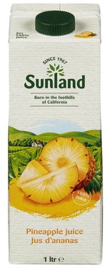 Bilde: © Sunland / Oda Sunland Ananasjuice
