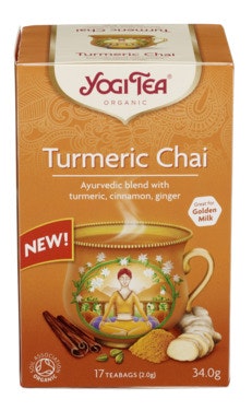 Bilde: © YogiTea / Oda YogiTea Yogi Tea Turmeric Chai Økologisk