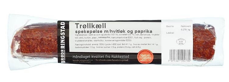 Bilde av Trøllkæll Spekepølse, 270 g