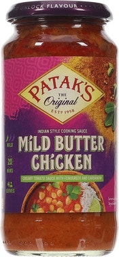 Bilde: © Patak's / Oda Patak's Mild Butter Chicken Cooking Sauce 450 g
