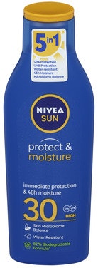 Bilde: © Nivea / Oda Nivea Sun Protect & Moisture SPF 30