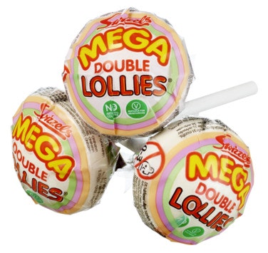 Bilde: © Swizzels / Oda Swizzels Mega Double Lolly Swizzel