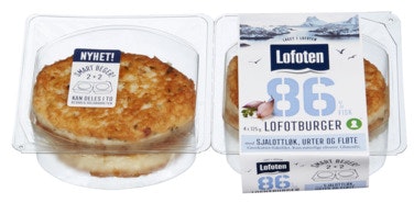 Lofoten Burger m/Sjalottløk & Fløte 86%