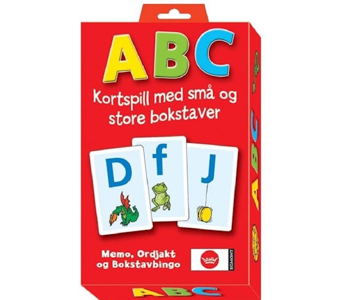 Sprell ABC - kortspill med bokstaver