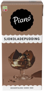 Bilde: © Tine / Oda Tine Piano Sjokoladepudding