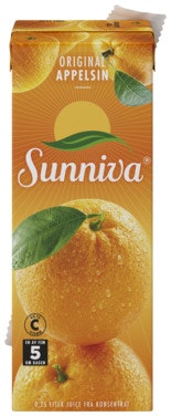 Sunniva Sunniva Original Appelsinjuice