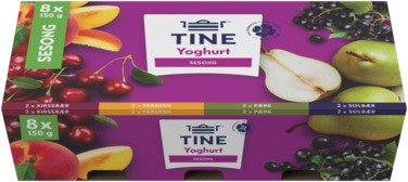 Tine Yoghurt Sesong Høst/Vinter 8 x 150 g