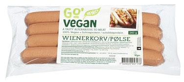Go’Vegan Wienerpølser 4 Stk
