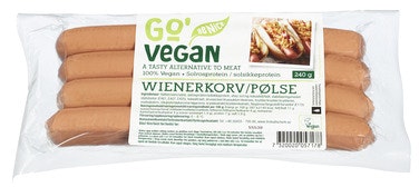 Bilde: © Go’Vegan / Oda Go’Vegan Wienerpølser 4 Stk