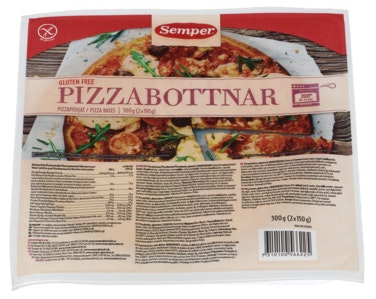Bilde: © Semper / Oda Semper Pizzabunn Glutenfri