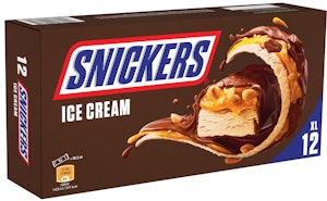 Snickers-Is 12 stk Partivare