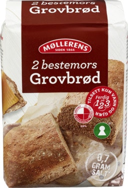 Bilde: © Møllerens / Oda Møllerens Grovbrød Mix