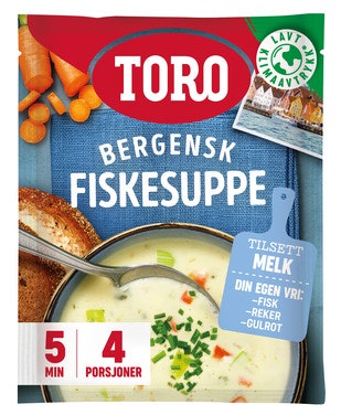 Bilde: © Toro / Oda Toro Bergensk Fiskesuppe