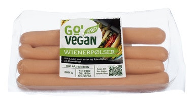 Bilde: © Go’Vegan / Oda Go’Vegan Plantebaserte Wienerpølser
