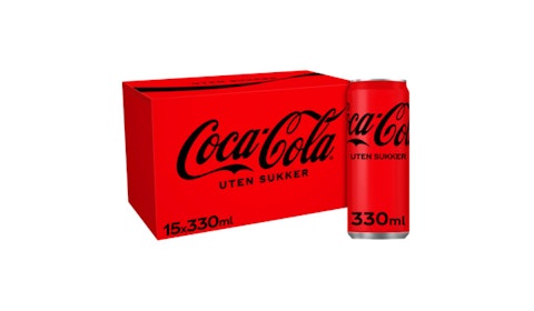 Coca-Cola Uten Sukker fridgepack