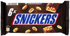 Snickers Sjokoladebar 6 x 50g