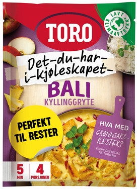 Bilde: © Toro / Oda Toro Bali Kyllinggryte