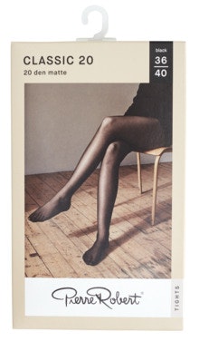 Bilde: © Pierre Robert / Oda Pierre Robert Strømpebukse Classic 20D Sort, Str. 44-48