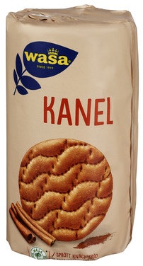 Bilde: © Wasa / Oda Wasa Knekkebrød Runda Kanel