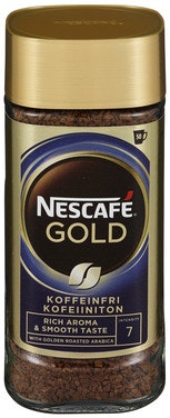 Nescafé Nescafé Koffeinfri Gull