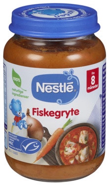 Bilde: © Nestlé / Oda Nestlé Fiskegryte Fra 8 mnd