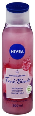 Bilde: © Nivea / Oda Nivea Dusjsåpe Fresh Blends raspberry blueberry