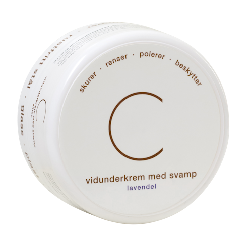 Bilde: © C soaps / Oda C soaps Vidunderkrem med svamp Lavendel