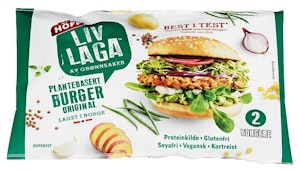 Liv Laga Vegetarburger 2 stk