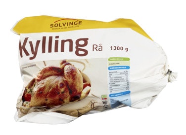 Bilde: © Solvinge / Oda Solvinge Hel Kylling Rå