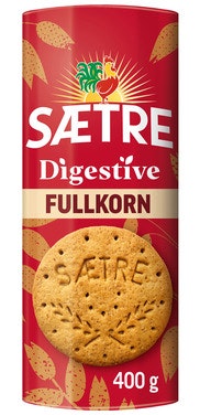 Bilde: © Sætre / Oda Sætre Sætre Digestive Fullkorn