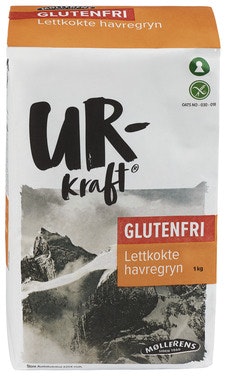 Bilde: © Ur-Kraft / Oda Ur-Kraft Glutenfri Havregryn Lettkokte