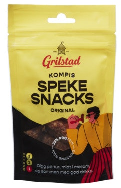 Bilde: © Grilstad / Oda Grilstad Kompis Spekesnacks Original