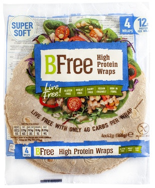 Bilde: © Bfree / Oda Bfree Bfree High Protein Wrap Glutenfri