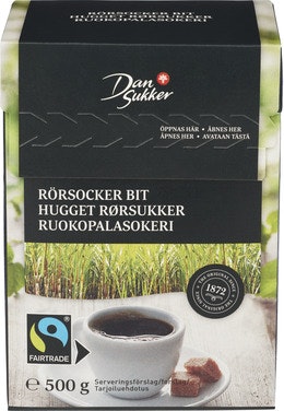 Bilde: © Dansukker / Oda Dansukker Råsukkerbit