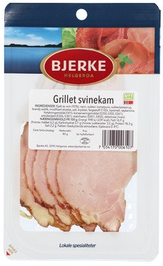 Bilde: © Bjerke Spekemat / Oda Bjerke Spekemat Grillet Svinekam i Skiver