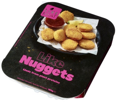 Bilde: © Likemeat / Oda Likemeat Crispy Nuggets Vegansk