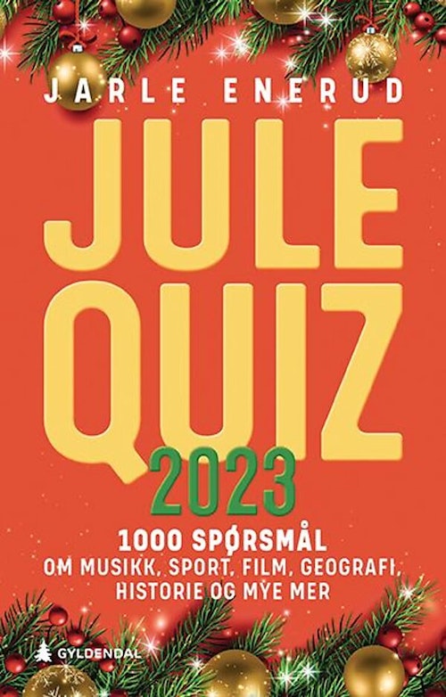 ARK Julequiz 2023 - 1000 spørsmål om musikk, sport, film, geografi, historie og mye mer Jarle Enerud
