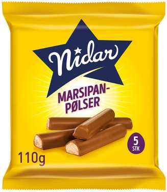 Bilde: © Nidar / Oda Nidar Marsipanpølser