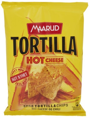 Maarud Tortilla Hot Cheese