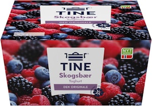 Tine Yoghurt Skogsbær 4x150g