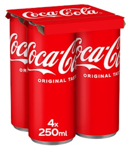 Coca-Cola Regular 4 x 0,25l