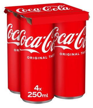 Coca-Cola Coca-Cola Regular 4 x 0,25l