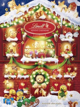 Bilde: © Lindt / Oda Lindt Teddy Kalender 172 g