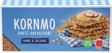 Bilde: © Sætre / Oda Sætre Kornmoknekkebrød Havre & Solsikke