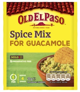 Old El Paso Guacamole Spicemix