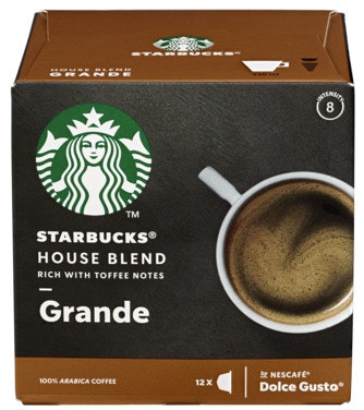 Dolce Gusto Starbucks House Blend X12 102g