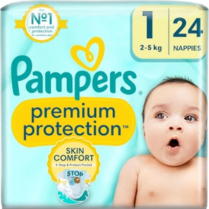 Pampers Bleie Premium Protection New baby Str. 1, 2-5 kg